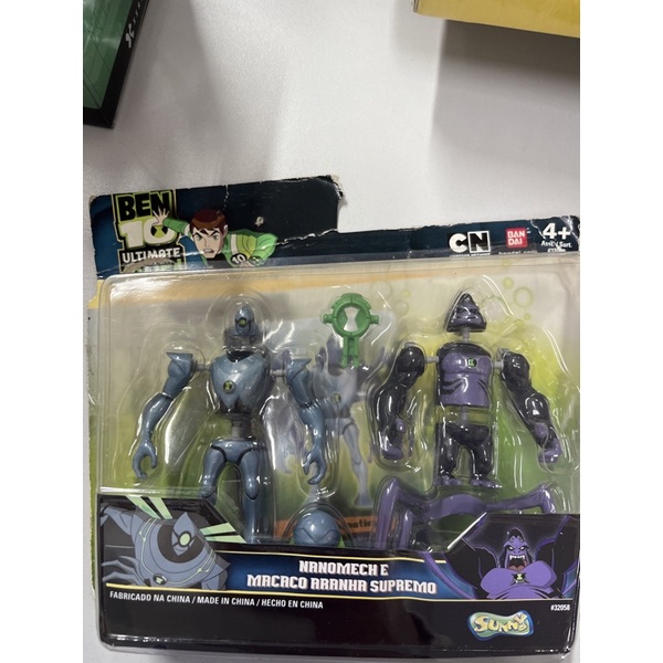 Boneco Ben 10 - Ultimate Aliens Colecionáveis - Macaco-Aranha Supremo -, Móvel de Antiquário Candidi-Ben-10 Usado 92618729