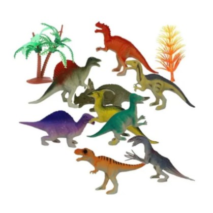 Bonecos de plástico com dinossauro, bonecos realistas com design