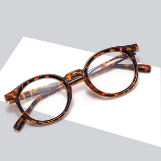Armação Redonda De Óculos Para Homem De Aro Completo Feminino Pequena Feminina Retro Tendência Moda