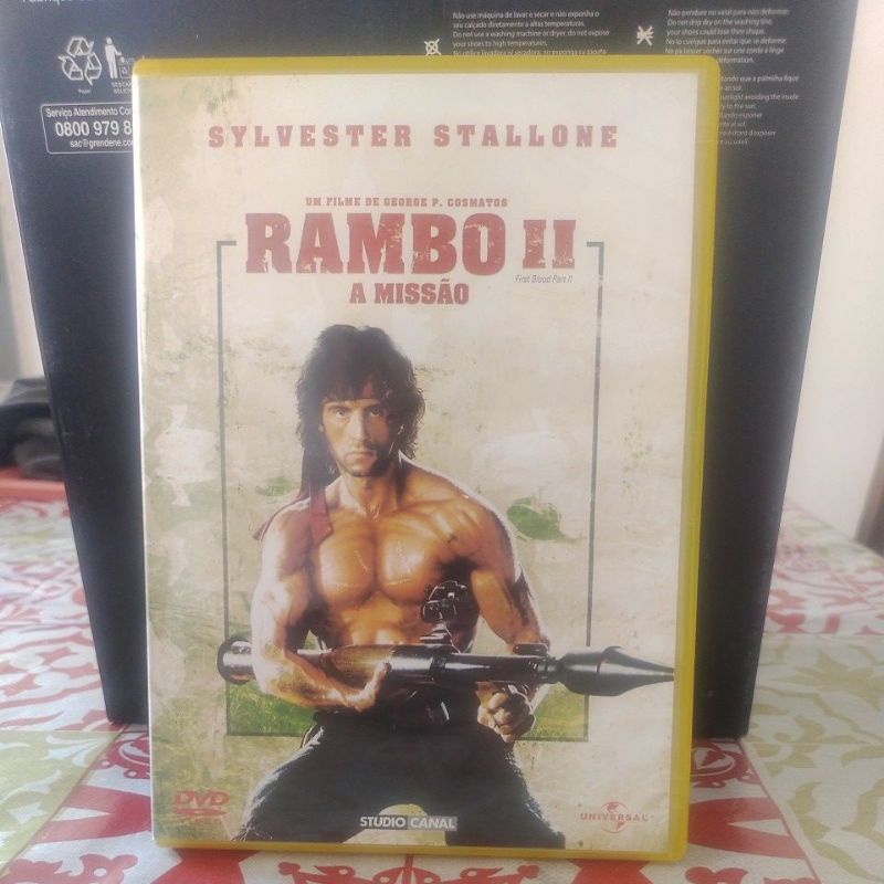 DVD Filme Rambo 2 - A Missão - CDs, DVDs etc - Copacabana, Rio de