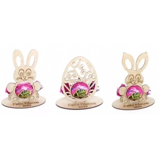 Porta Bombom Coelhinho Páscoa Mdf Cru Lembrancinhas em Oferta na Shopee