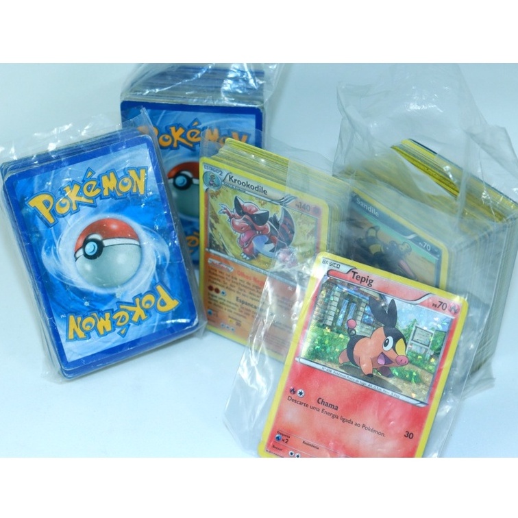 Lote +300 Cartas TCG Pokémon Diversas