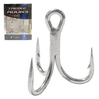 Garatéia Prata Premium 4X com 4 Unidades - Lori N 1/0 em Oferta na Shopee