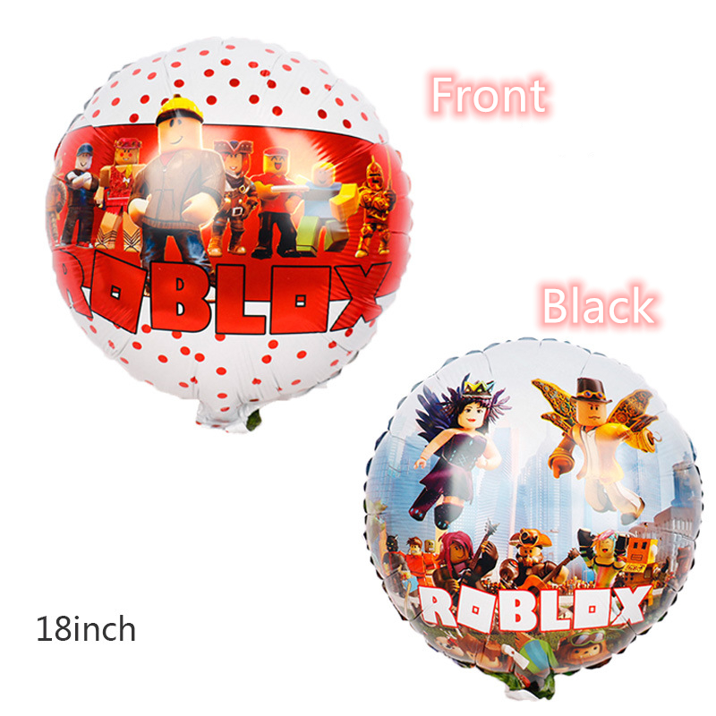 Balão De Alumínio Do Roblox Mundo 18  Polegadas/Coolie/Afraid/game/Rob/Roth/Decorações De Festa De Aniversário  Infantil - Escorrega o Preço