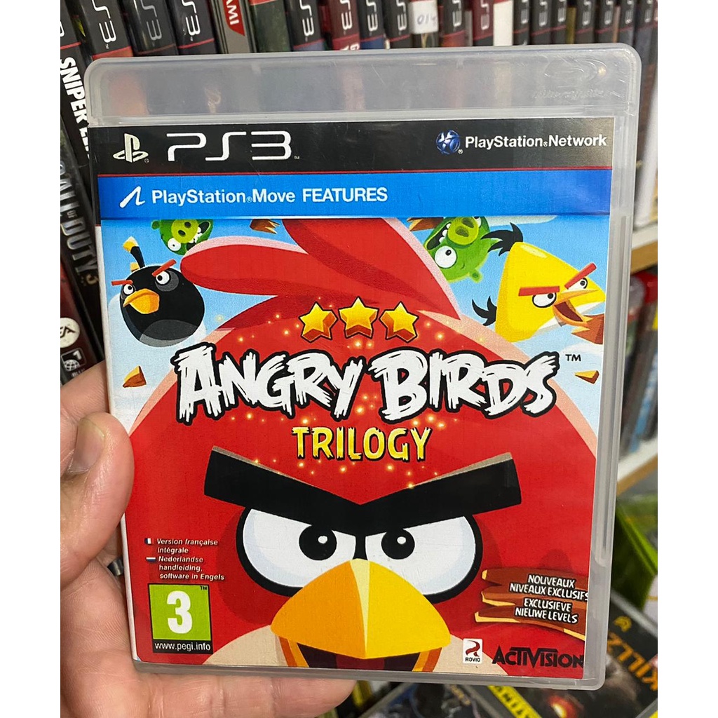 Angry Birds Trilogy Ps3 #1 (Com Detalhe) (Jogo Mídia Física