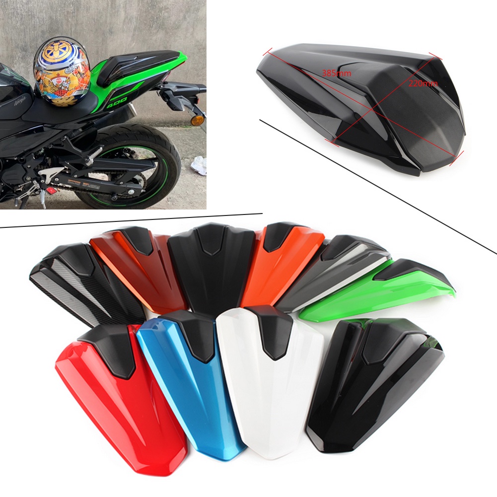 ABS Motocicleta Traseiro Passageiro Pillion Seat Cowl Para Kawasaki Ninja 400 Z400 2018 2019 2020 2021 2022 250 NINJA400 Acessórios De Carenagem