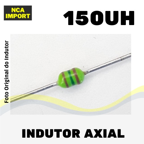 Indutor Axial 150uH Original ( 10 peças ) | Shopee Brasil