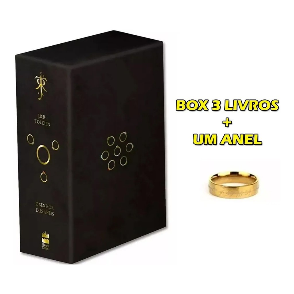 Box Livro Trilogia O Senhor Dos An Is Livros J R R Tolkien