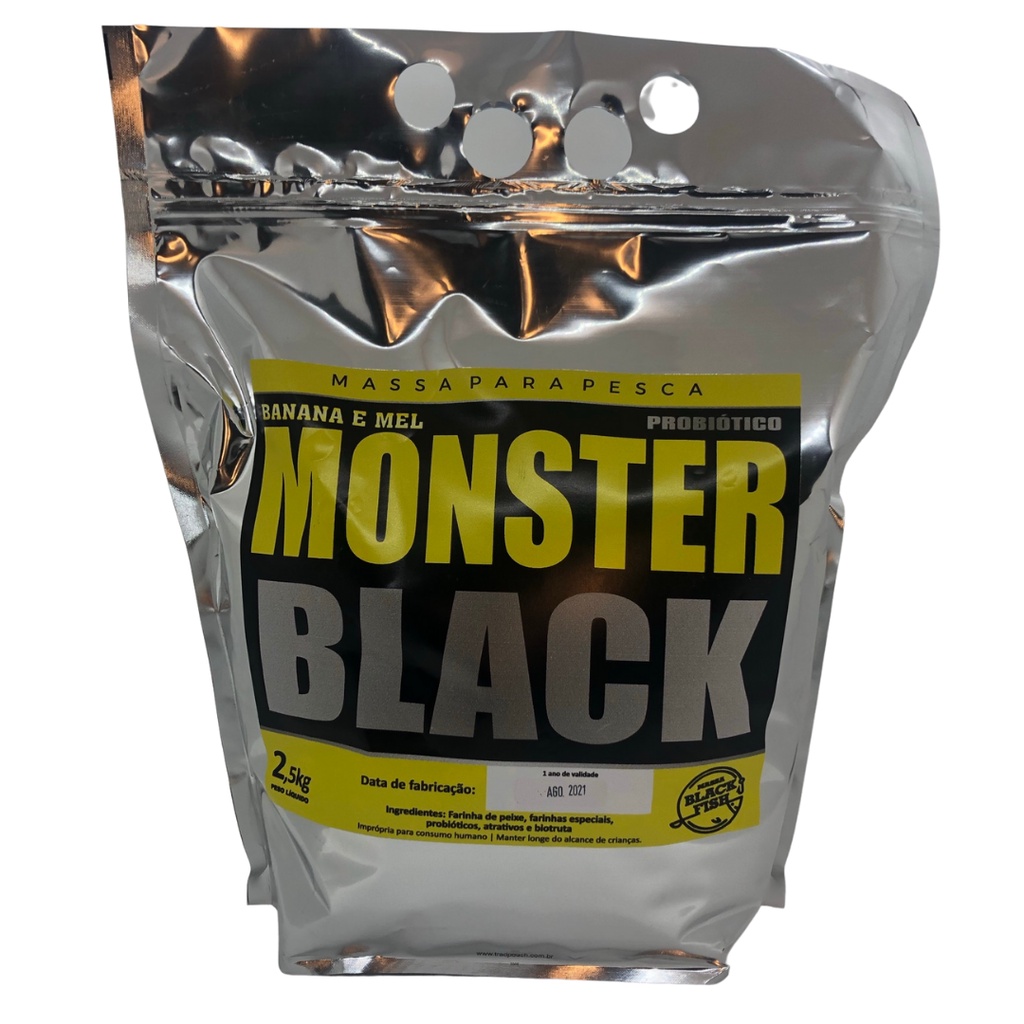 Massa Monster Black - Black Fish - PACU TAMBAQUI TILAPIA PIAU ...