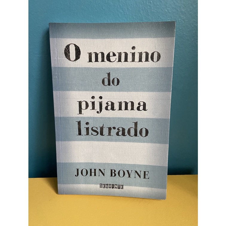 Livro o menino do pijama listrado john boyne shopee brasil