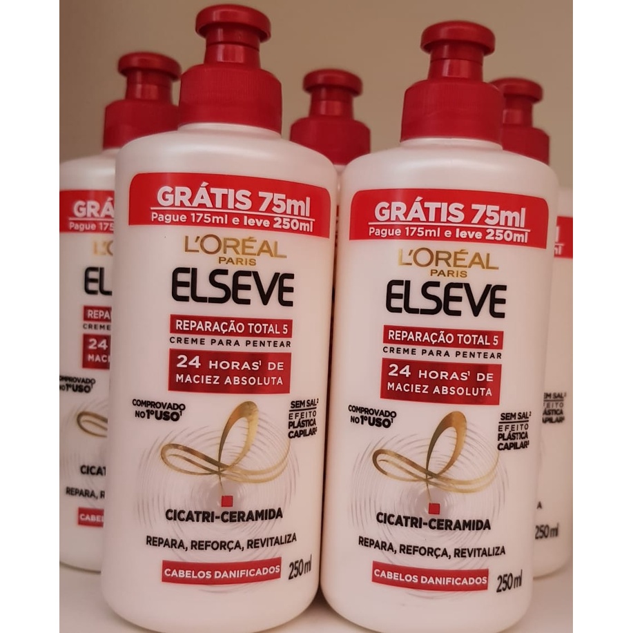 Creme Para Pentear Elseve Ml Shopee Brasil