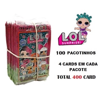 400 Card E Cartas Lol Jogo Festa Brinquedo Lembracinha