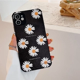 Capa Capinha Margarida Para iPhone 11 Pro Max X Xr Xs Max 7 8 Plus Se 2020 12 pro max 12 mini