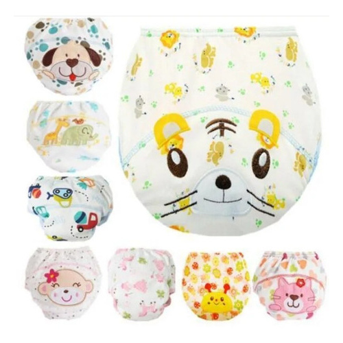 Kit 3 Calcinha Ou Cueca De Desfralde Menino Menina P M G