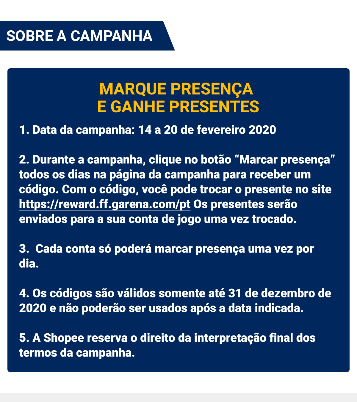 Garena Free Fire - Siga a Loja Oficial FF na Shopee e tenha a chance de  ganhar tickets para o Diamante Royale no jogo! Se liga como participar: 💎  Siga a Loja