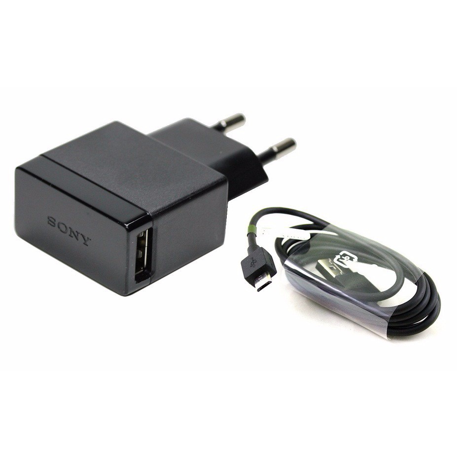 Chargeur Original Sony EP880 + Câble Micro USB EC803 Pour Xperia U ST25i - Neuf Sous Emballage