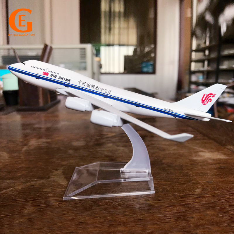 Air China Boeing 747 Modelo De Aeronave Diecast Metal B747 Avião