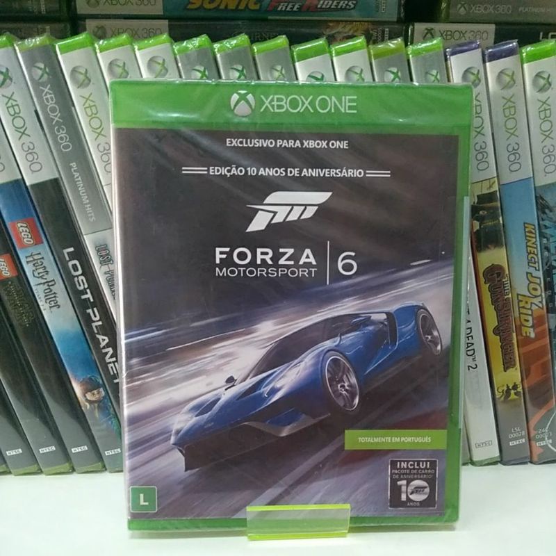 Forza motorsport 6 Xbox one midia fisica original