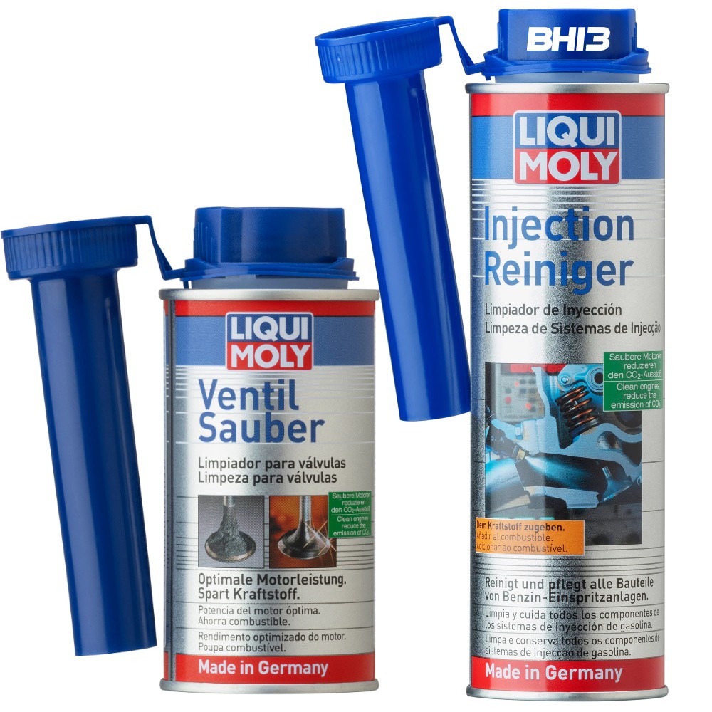 Liqui Moly Injection Reiniger Cleaner + Valve Clean Ventil Sauber ...