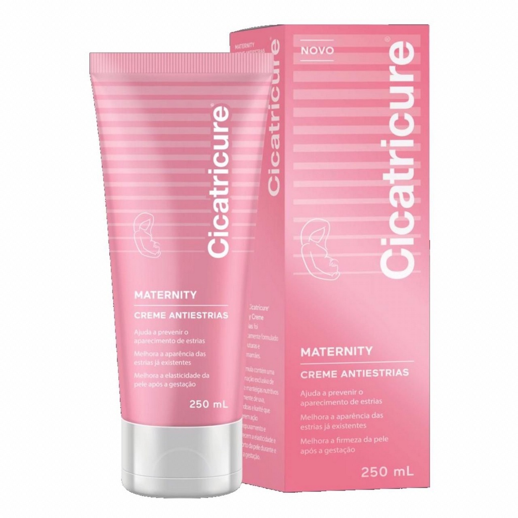 Cicatricure Maternity Creme Antiestrias 250ml | Gestantes | Shopee Brasil