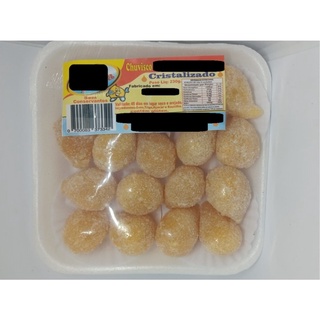 Chuvisco cristalizado 2 bandejas de 230 g doce delicioso Chuvisco campista