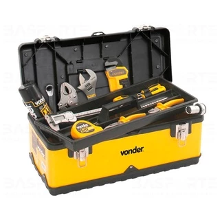 Caixa Maleta Metalica P/ Guardar Ferramentas Cmv 0380 Vonder