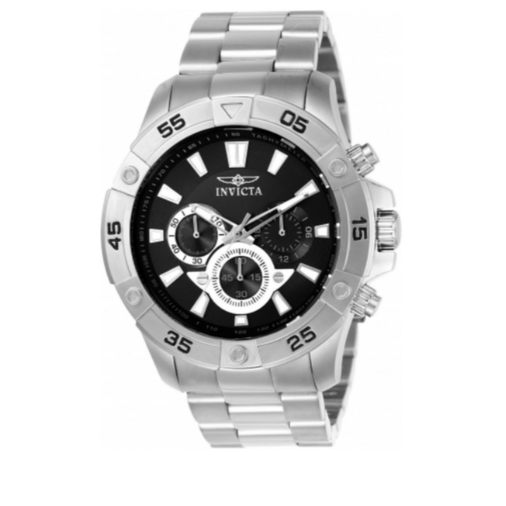 Relogio masculino Invicta 22786 Pro Diver de quartzo com pulseira de aco inoxidavel Prata