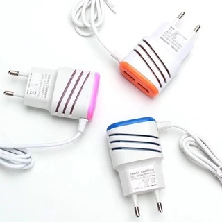 carregador turbo 2 em 1 ultra rápido v8 usb tipo C