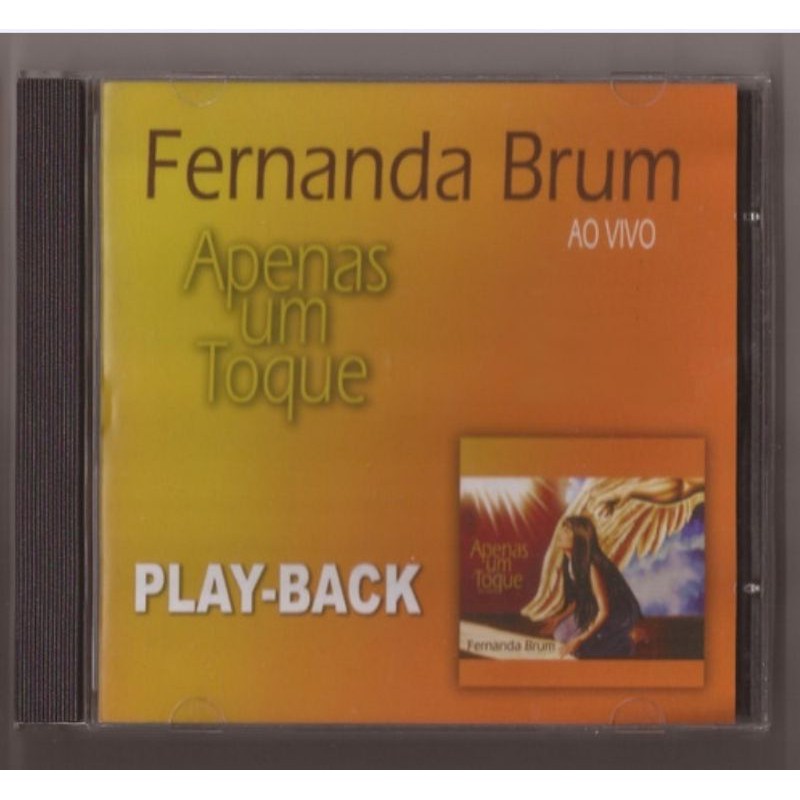 Cd Fernanda Brum - Feliz De Vez - Play-back em Promoção na Americanas