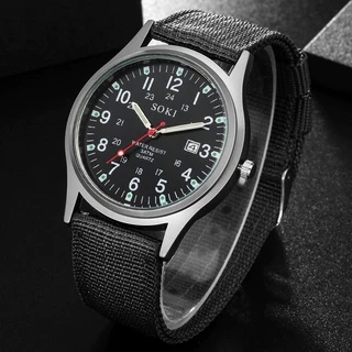 Relógio de Pulso Masculino Militar Envio Imediato Preto
