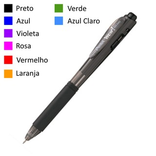 Caneta PENTEL Esferográfica Wow 1.0 mm Retrátil