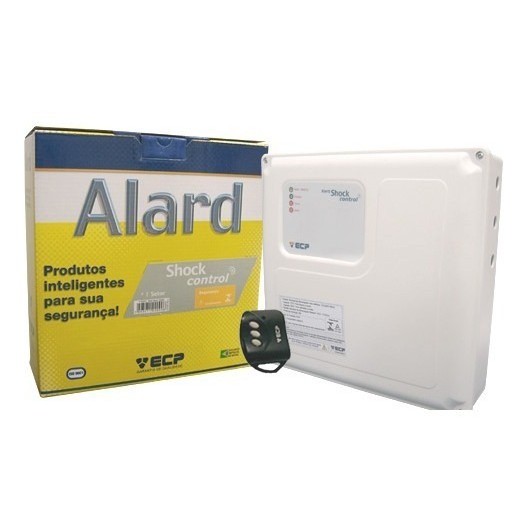 Central Cerca Elétrica Alard Shock Control Ecp Painel Alarm