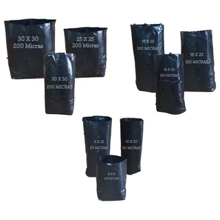 Sacos Saquinho Plástico Para Mudas Plantas Frutíferas Rosa do Deserto/ Diversos Tamanhos/ Envio Imediato