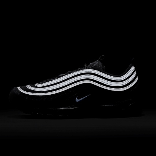 Air max 97 preto sales refletivo