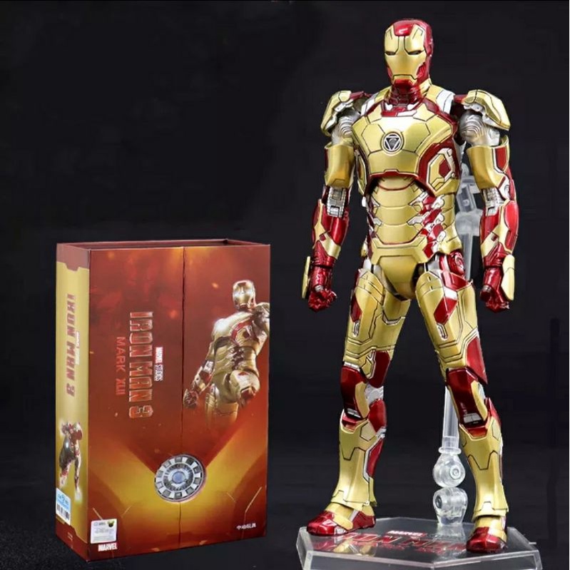 Homem de Ferro Action Figure Iron Man Mark 42 Original Lacrado Selo Disney