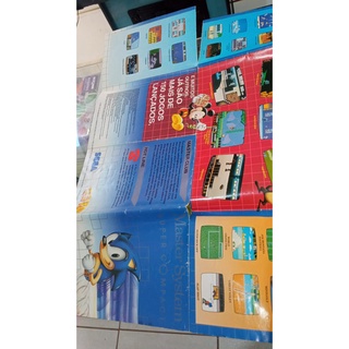 Poster (Manual) do Master System Compac | Shopee Brasil