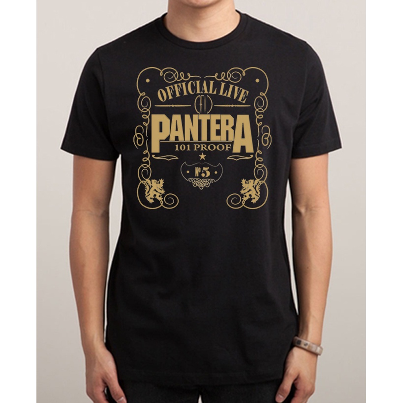camiseta Pantera official live