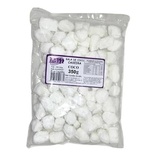 Bala De Coco Tipo Caseira Para Festas 350gr - Rmbalas