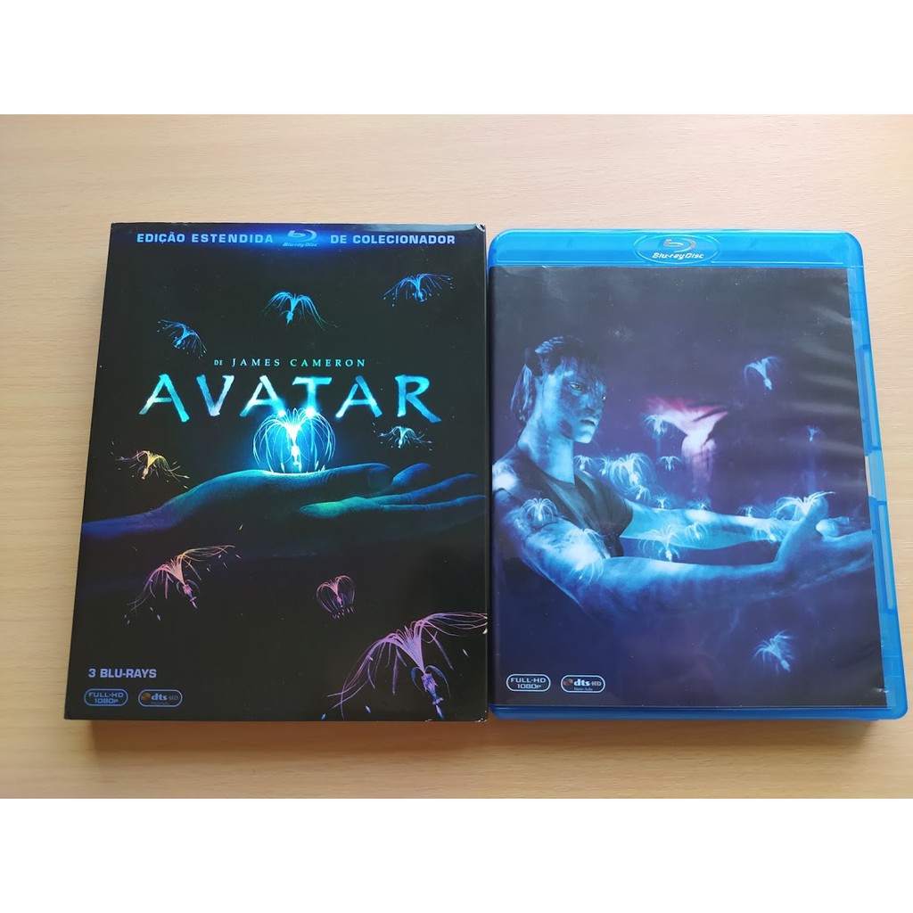 Blu Ray Avatar Versao Estendida de Colecionador (3 Discos) - James Cameron