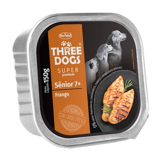 Racao Umida Three Dogs Special Senior Pate 150gr