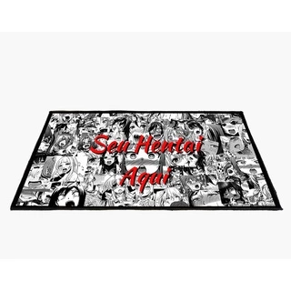 Mouse Pad Grande Hentai Personalizado Sua Imagem 60x30cm