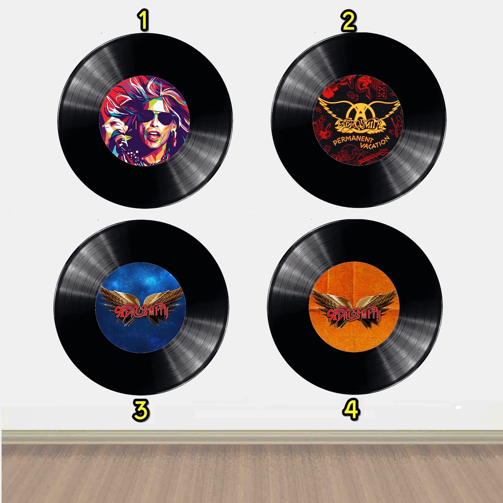 Disco Vinil aerosmith Banda Lp Decorativo | Shopee Brasil