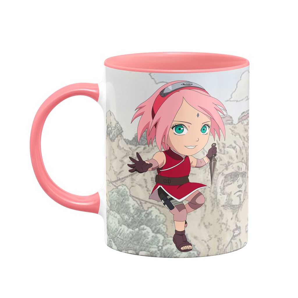 Caneca Otaku Naruto Clássico - Sakura Haruno Cute