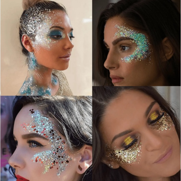 GLITTER EM GEL SHINE SHINE VIVAI Shopee Brasil