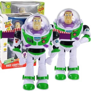28cm Disney Movie Toy Story Buzz Lightyear Música/Asas Modelo De Ação Figura Brinquedos Woody Forky Alienígena Jessie Anime Doll Presentes De Aniversário Para Crianças em Oferta na Shopee