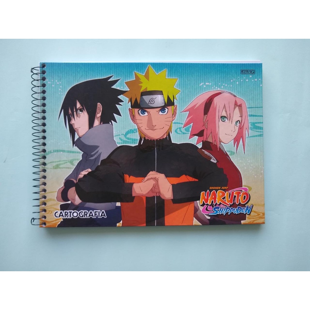 60 Folhas Desenho Pra Colorir Pintar Naruto - Escorrega o Preço