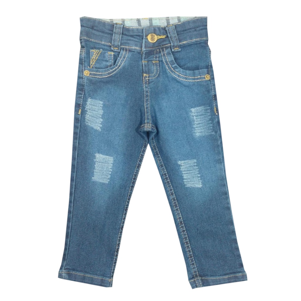 Calça jeans infantil hot sale masculina 1 ano