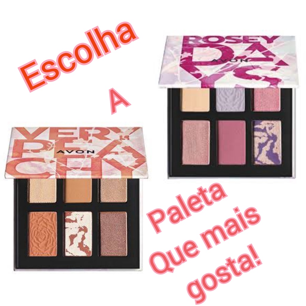 Paleta de Sombras Avon Shopee Brasil