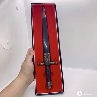 Mini Espada Maçônica Aço Inox Enfeite Coleção Bainha SLK-H05