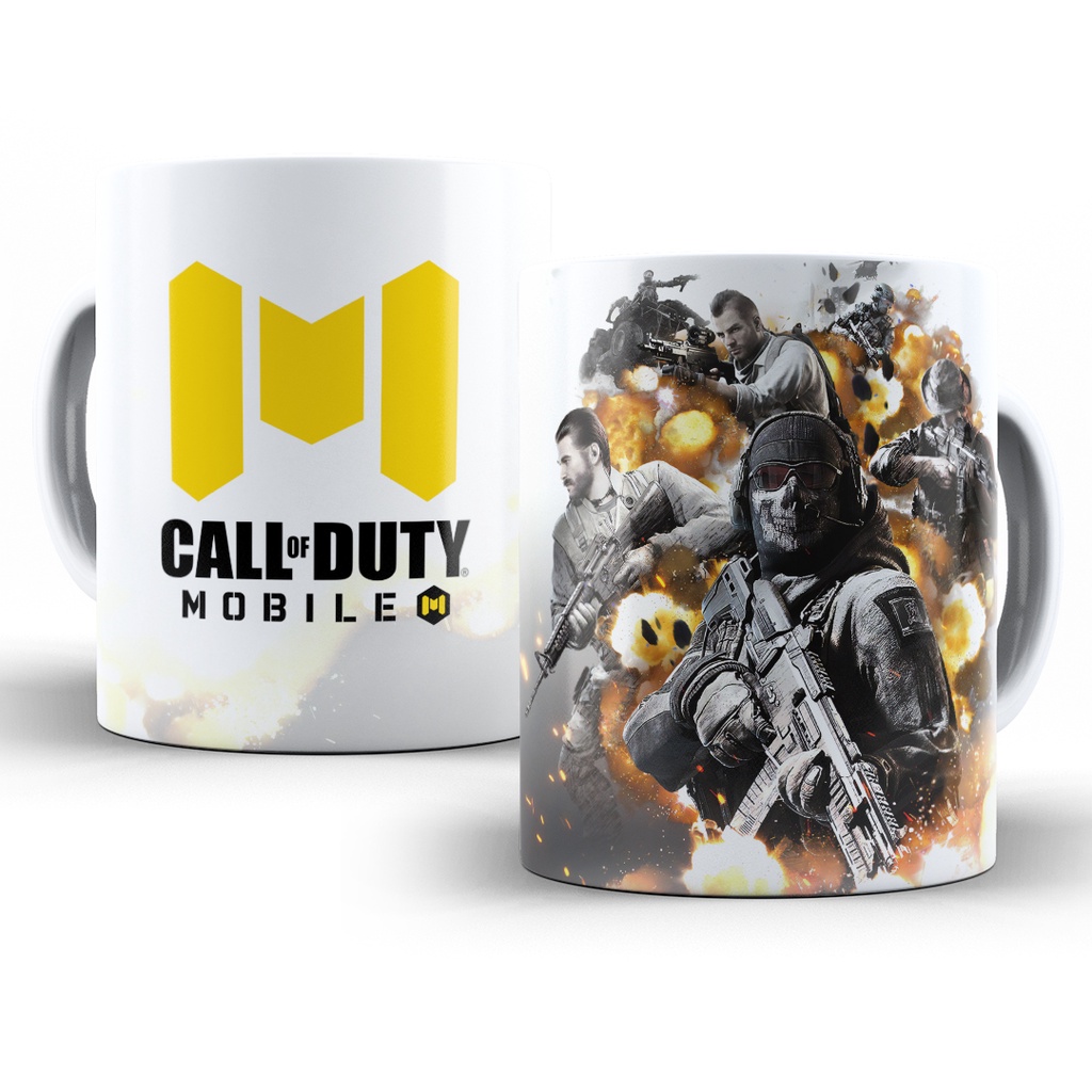 Caneca Call Of Duty Mobile (cod) Personalizada